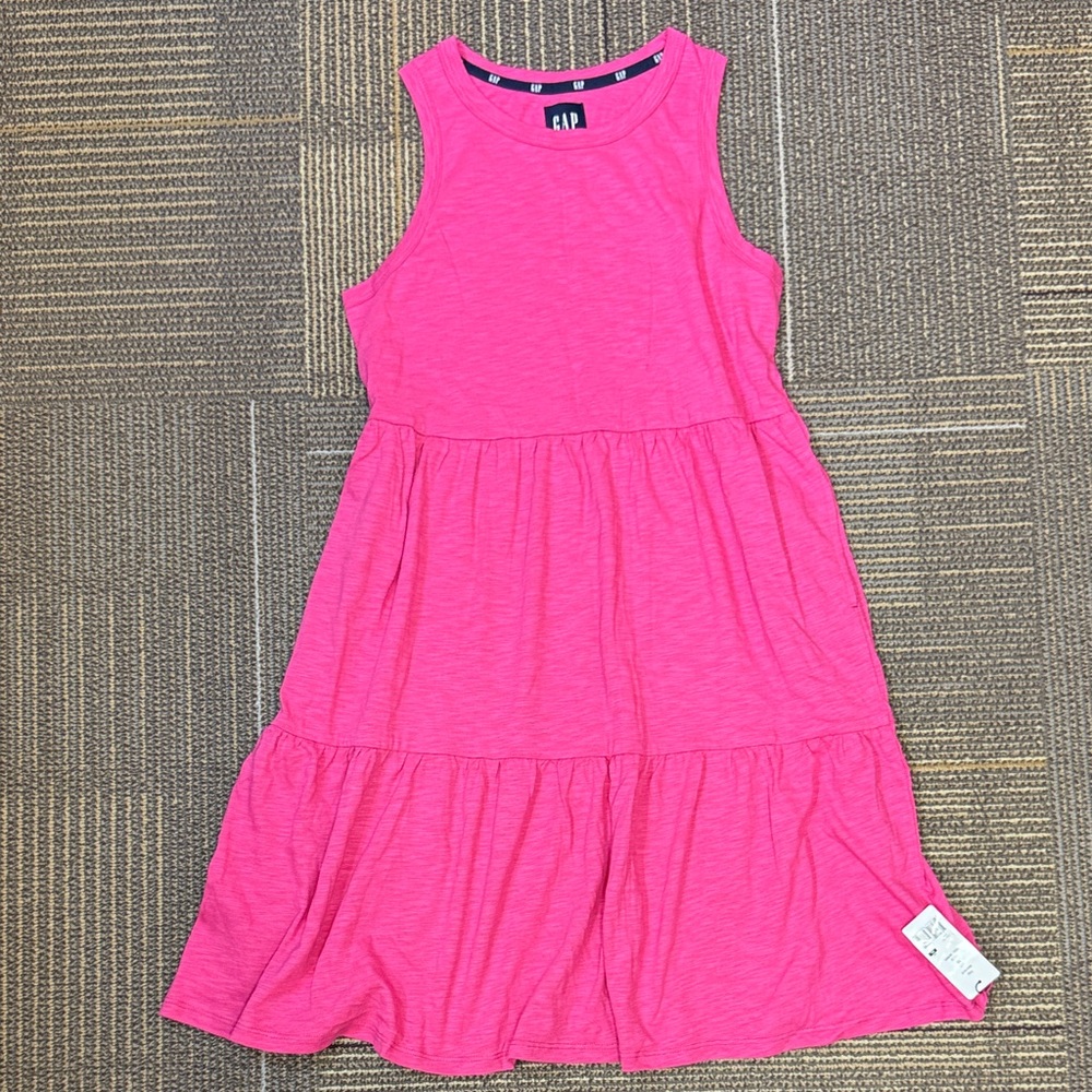 GAP Bright Pink Sleeveless Dress